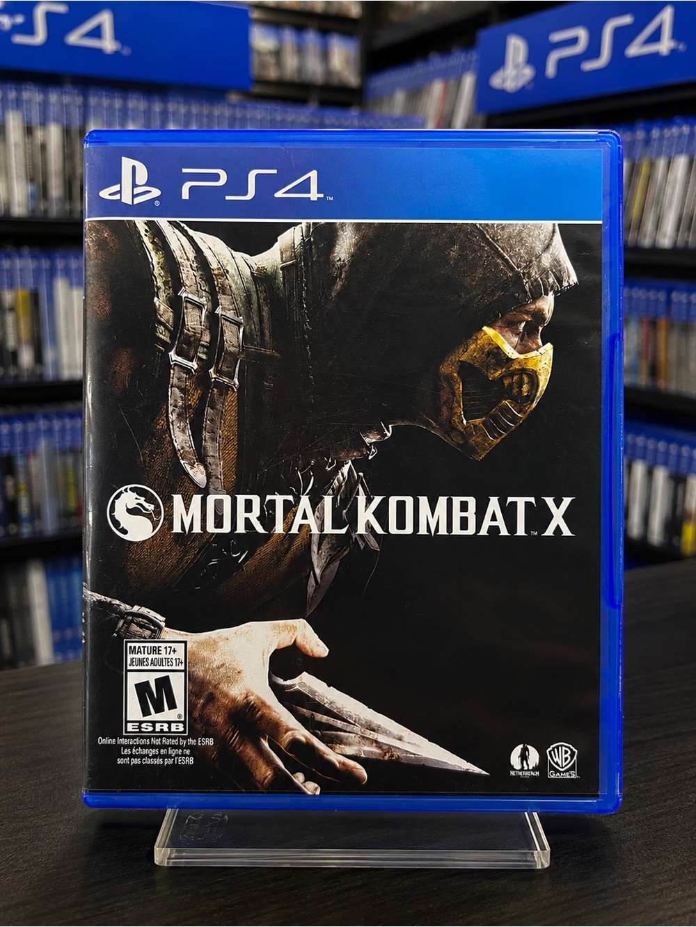 Mortal Kombat X PS4 PlayStation 4 Complete CIB Tested & Working